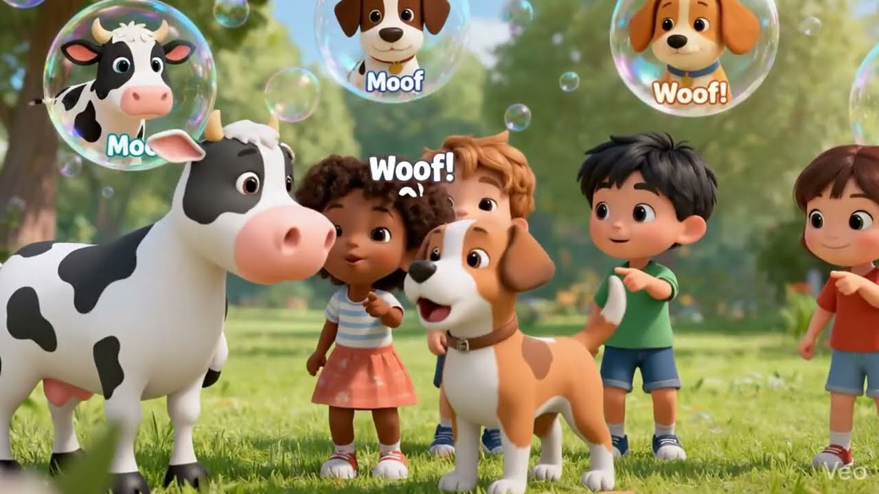 Animal Sounds Song | Nursery Rhyme | Kids Song
