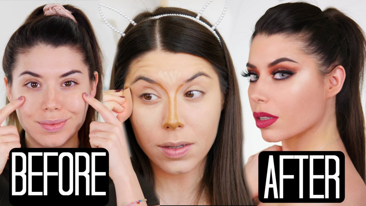 PROVO A TRUCCARMI COME LE AMERICANE?! 😱🇺🇸AMERICAN MAKEUP CHALLENGE