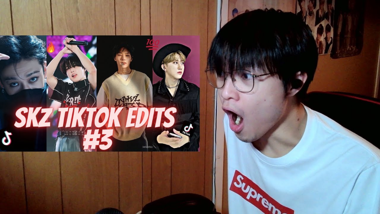 a gay reacts to STRAY KIDS TIKTOKS