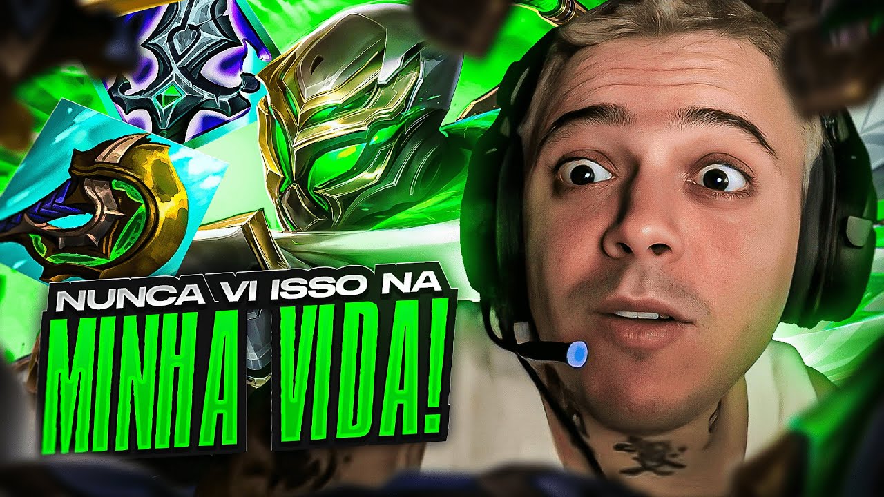 EU NUNCA VI ISSO NA MINHA VIDA PO