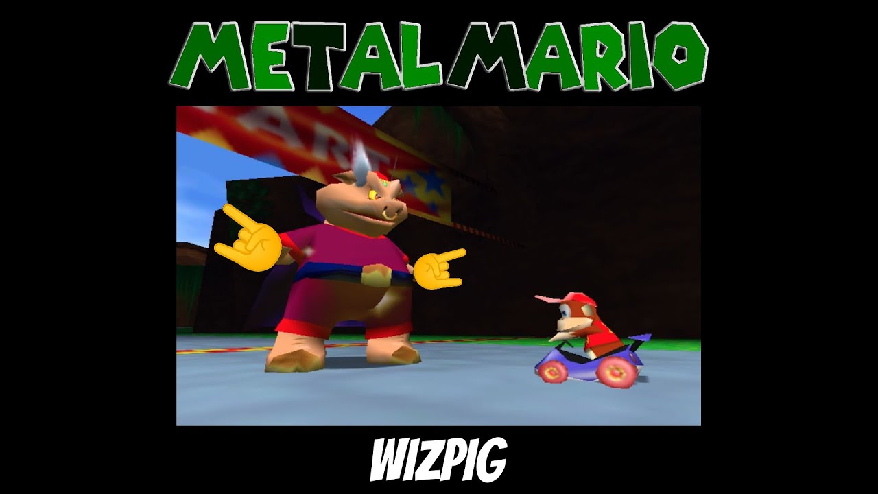 Diddy Kong Racing - Wizpig (metal cover) | Metal Mario