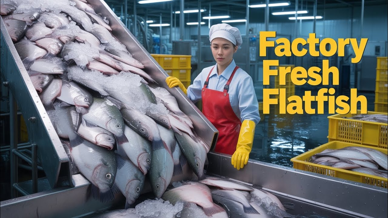 Extreme & Ultra-Clean! Inside Korea&rsquo;s Mega Seafood Processing Factory (Full Production Line)