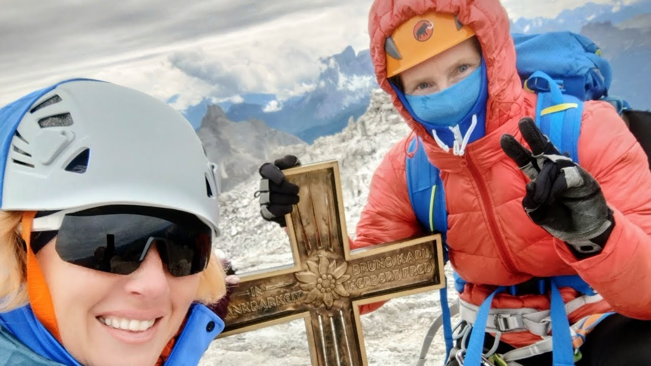 Ferratou Marino Bianchi na Cristallo di Mezzo 3154 m n.m.