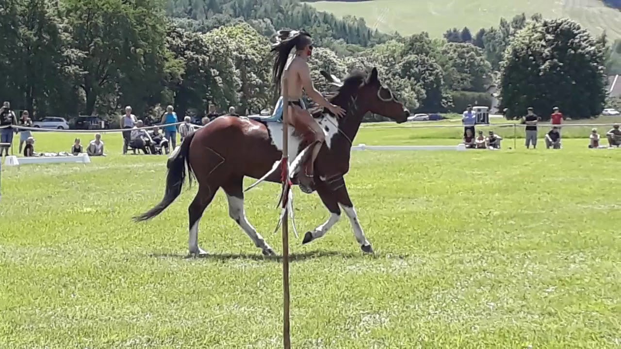1.díl 🔸INDIAN SHOW 🔸NSCHK  Přehlídce koní dne 2.6.v Bělovsi - Náchodě.
