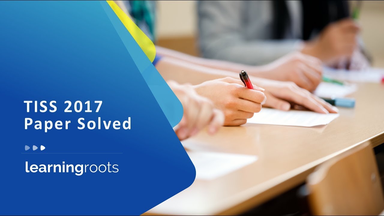 TISS 2017 Complete Solved Paper
