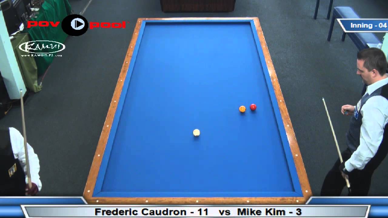 3C @ Million Dollar Billiards - Seyoung Kim vs Frederic Caudron - July 2014