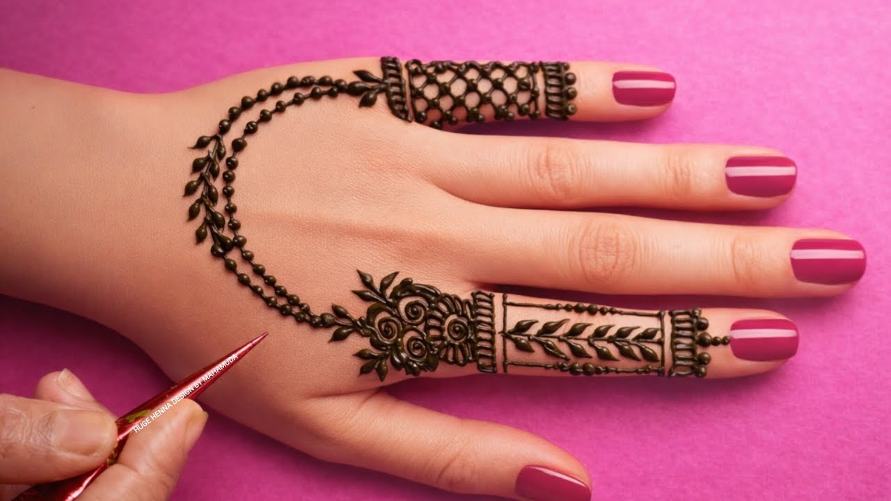 Eid Special Mehndi Design 🌿 Latest Mehndi Design 🌿 Viral Mehedi Design 🌿 Simple Henna Design 