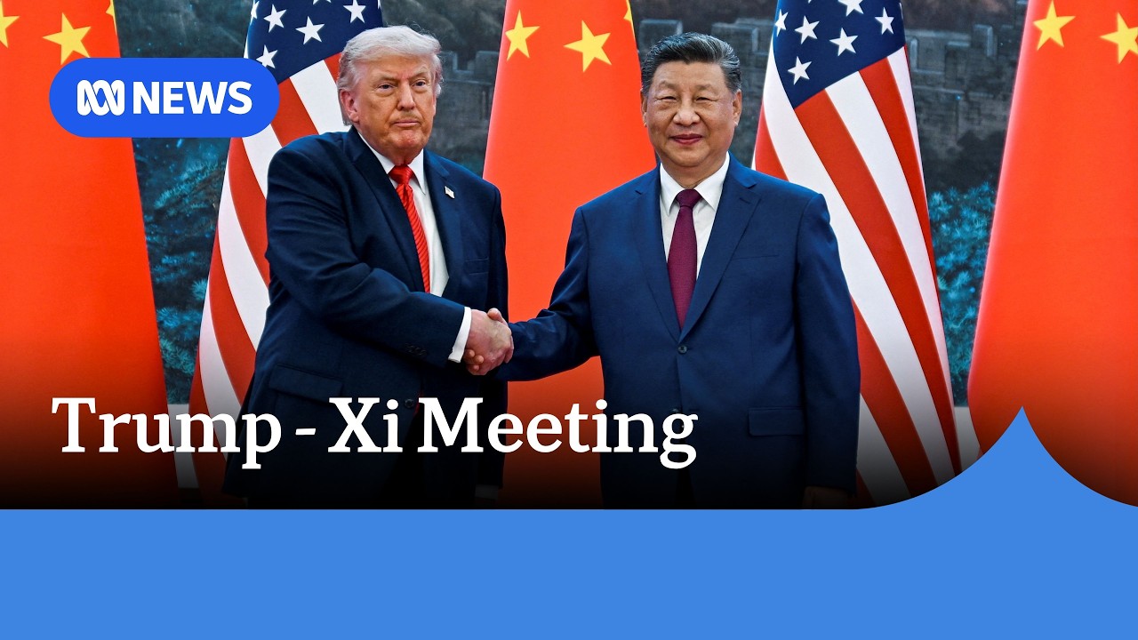 Trump praises Xi Jinping as a great leader as the two presidents meet in Beijing | ABC NEWS