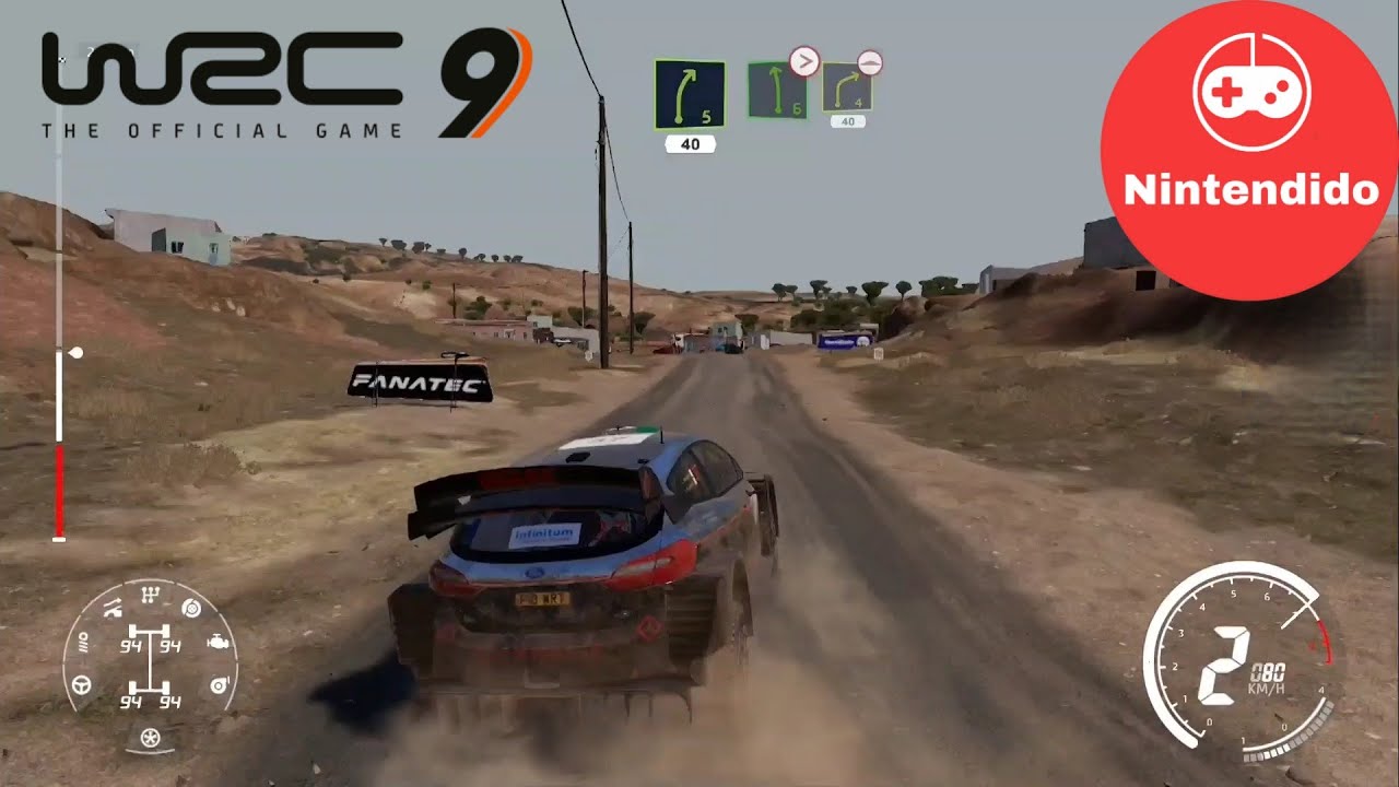 WRC 9 Nintendo Switch - Conferindo o Game (Ford Fiesta, Hyundai i20, Lancia Delta)