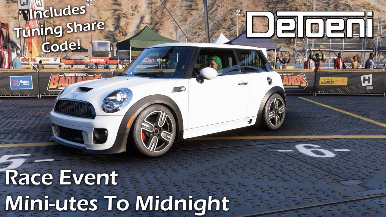 Руководство по событию «Гонка до полуночи» для Mini в Forza Horizon 5