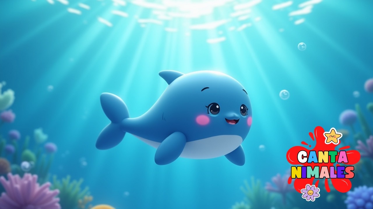 🎶 Canción del océano para niños – Música infantil con animales del mar