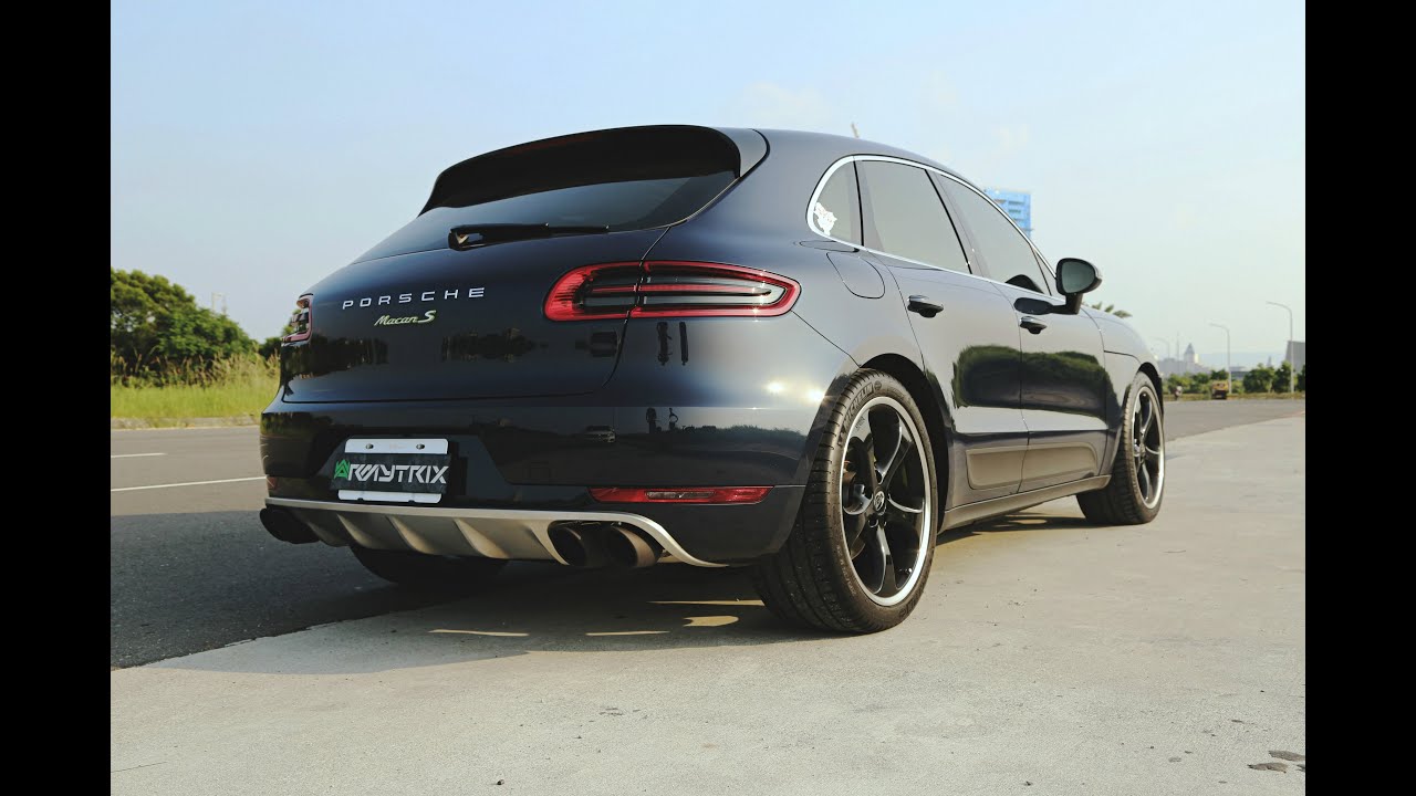 Porsche Macan S/GTS/Turbo | Armytrix Cat-Back Valvetronic Exhaust | Adrenaline In Comfort