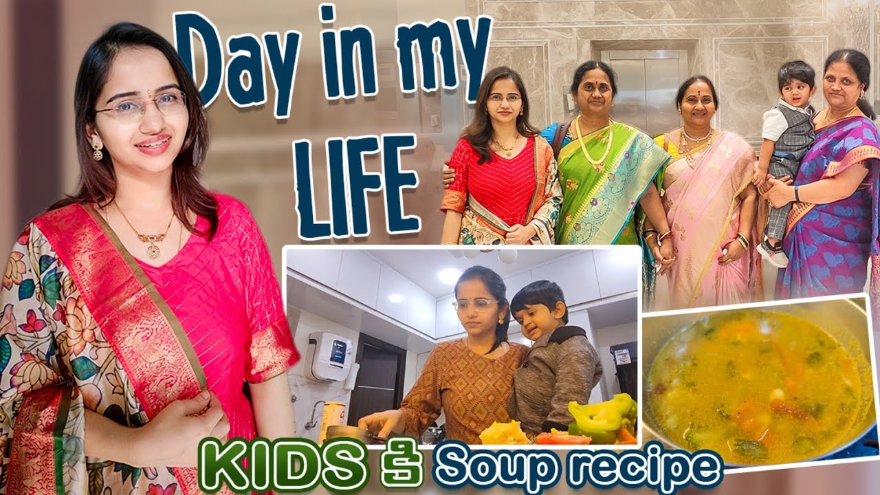 Day in my life vlog | Cousin's Wedding | Winter Soup recipe for kids|#voiceofvasapitta #teluguvlogs