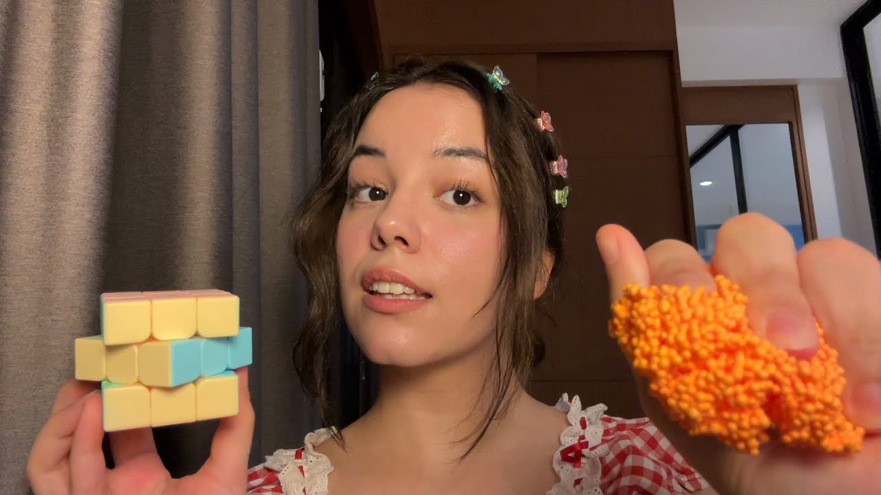 ASMR for your Inner Child 🪀| Fidget Toys, Bubbles, Book Reading, Mouth Sounds