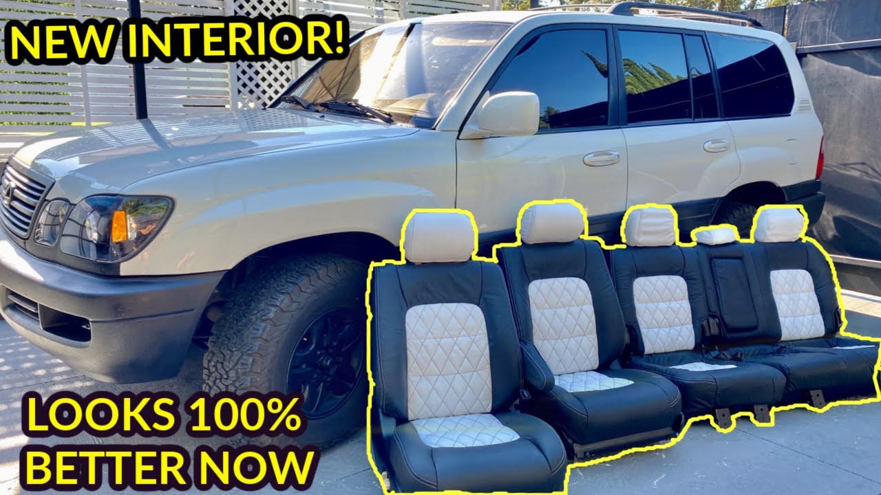 20 Year Old Lexus LX470 Seat TRANSFORMATION