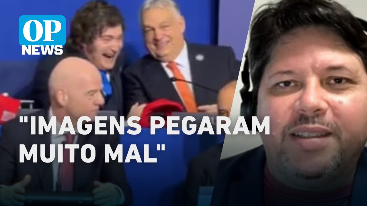 Milei é flagrado cantando nos EUA em meio a paralisação geral na Argentina conta reforma | OP NEWS