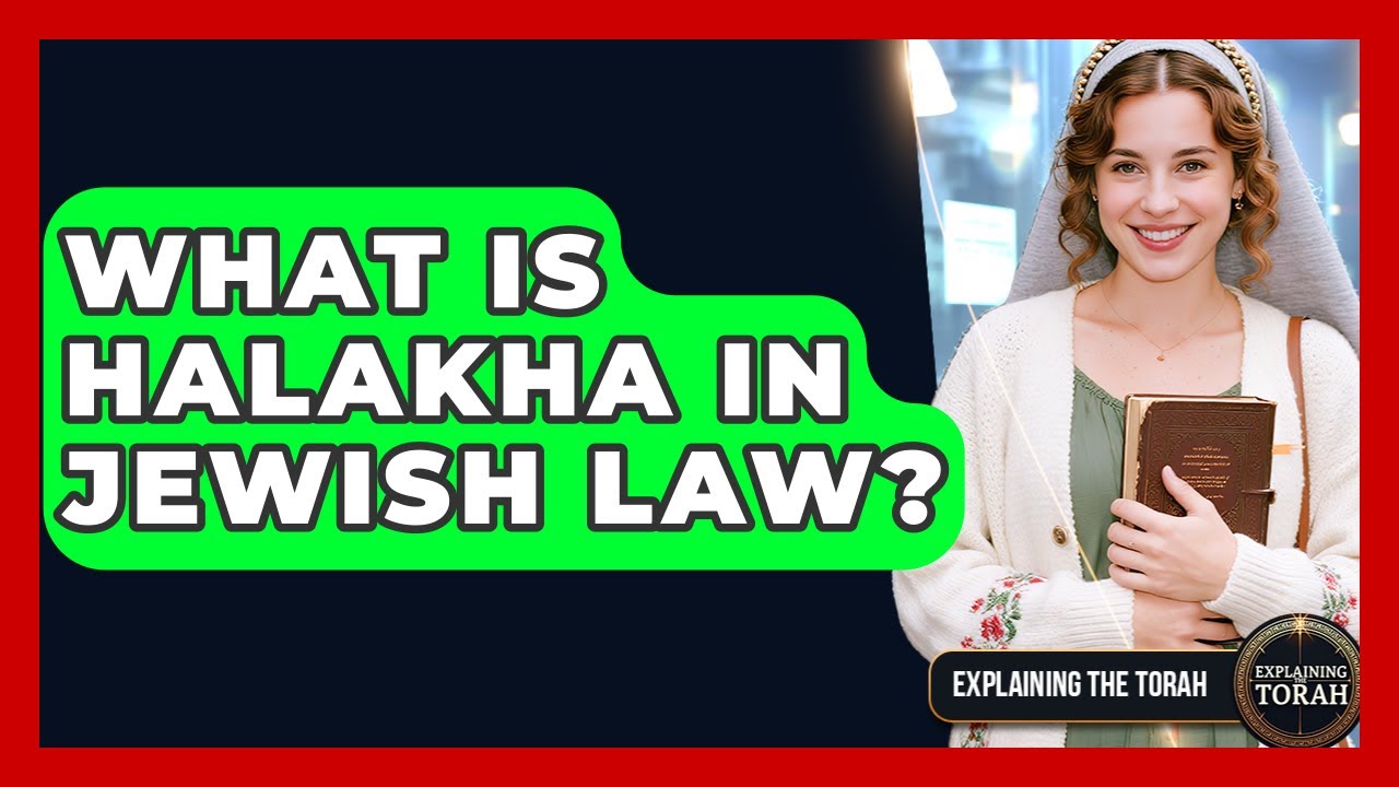 What Is Halakha In Jewish Law? - Explaining The Torah