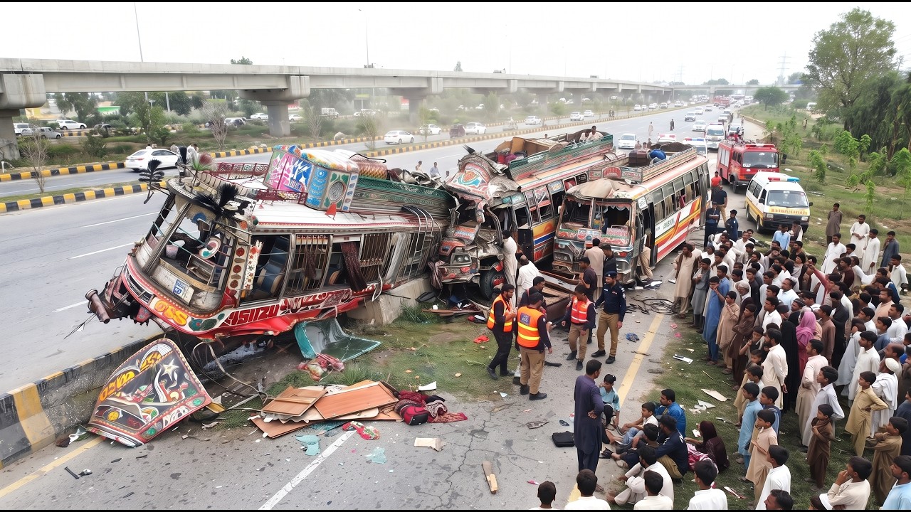 No One Thought Pakistani Could Build Destroyed Bus Like This! | First Time Revealed
