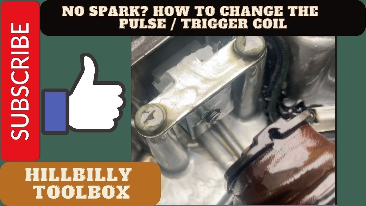 Замените катушку импульса/триггера вместо узла статора &mdash; The HillBilly ToolBox Way #atv