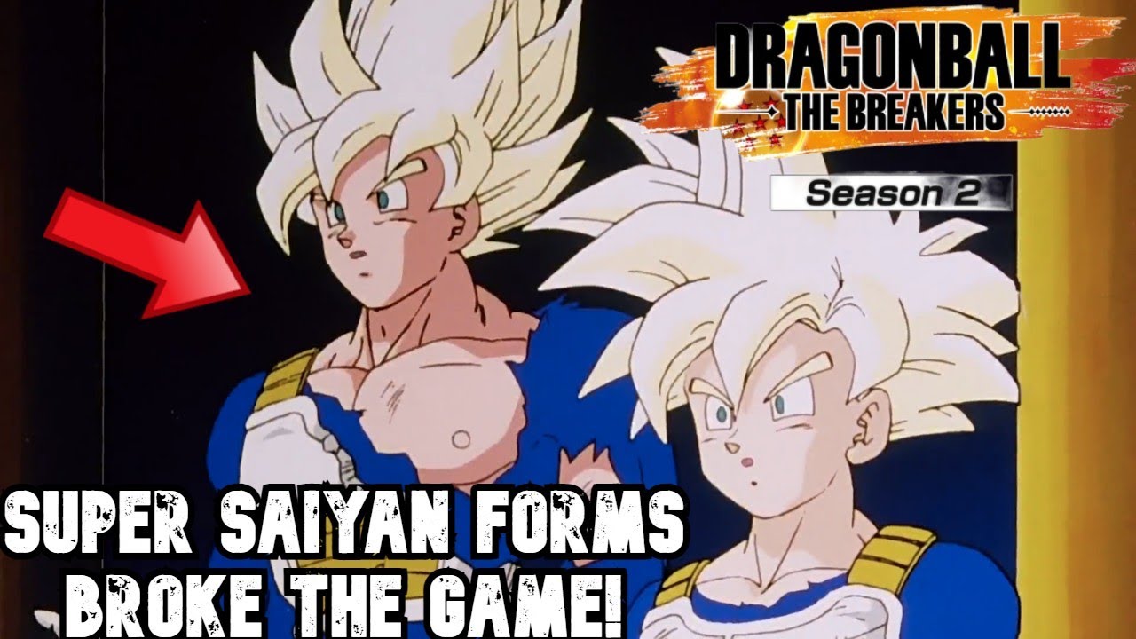 Going Super Saiyan LITERALLY BROKE THE GAME! SSJ Goku and Gohan Showcase DB The Breakers Season 2