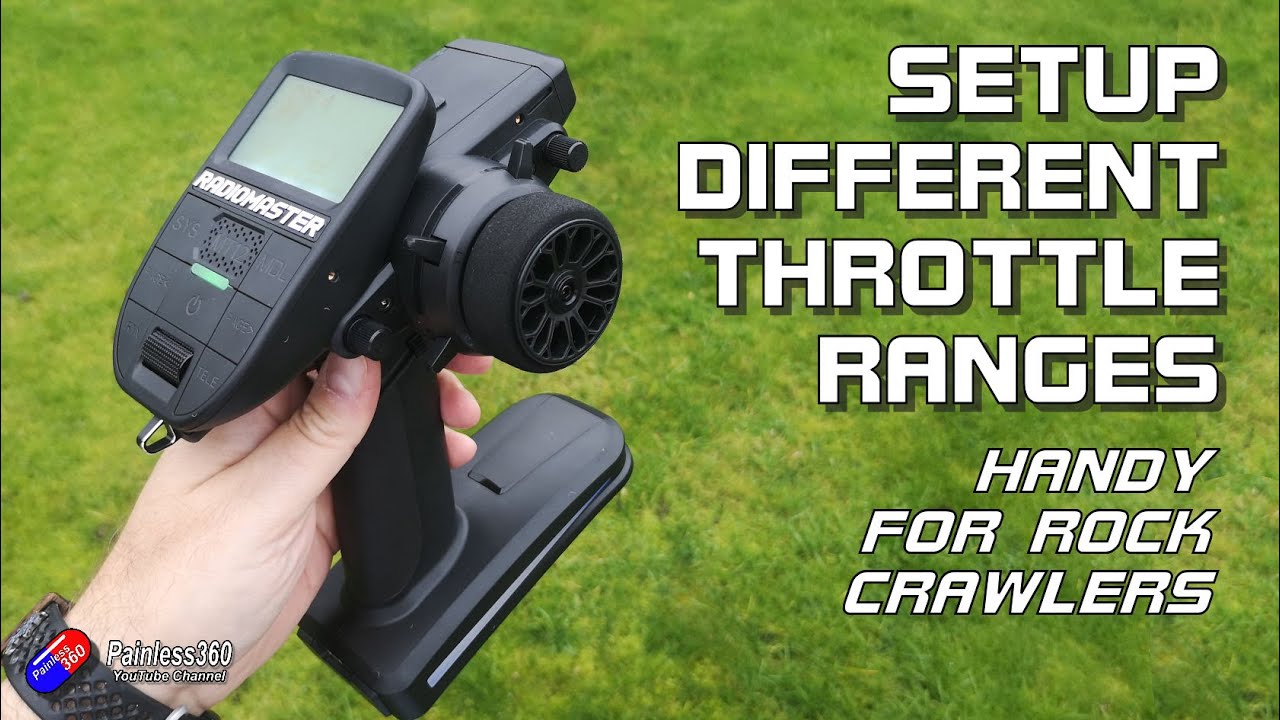 MT12 & EdgeTX Quick Tip: How to setup multiple throttle ranges (handy for rock crawlers)