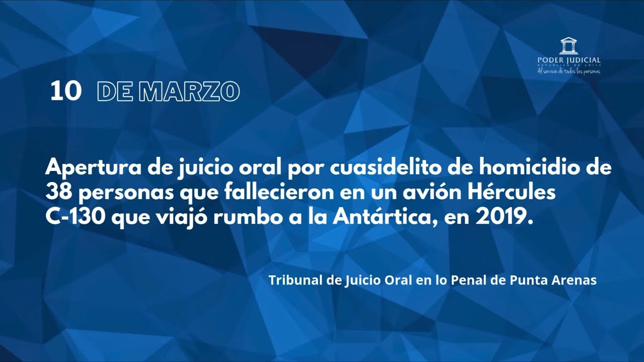 Juicio oral por cuasidelito de homicidio de 38 personas que fallecieron en un avión Hércules C-130