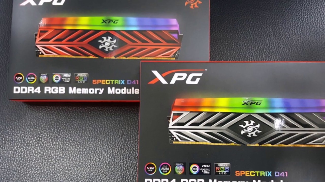 BREAKING NEWS!!! ADATA XPG Unveils SPECTRIX D41 DDR4 RGB Memory Module
