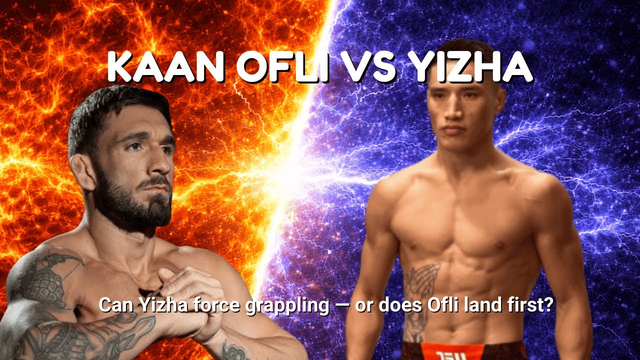 Featherweight Firestorm: Kaan Ofli vs Yizha – Epic Stats-Driven Breakdown with Graphics!