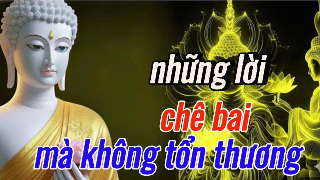 Phật Dạy: Chấp Nhận Những Lời Chê Bai - Tổn Thương - Để Lòng Nhẹ - Tâm An