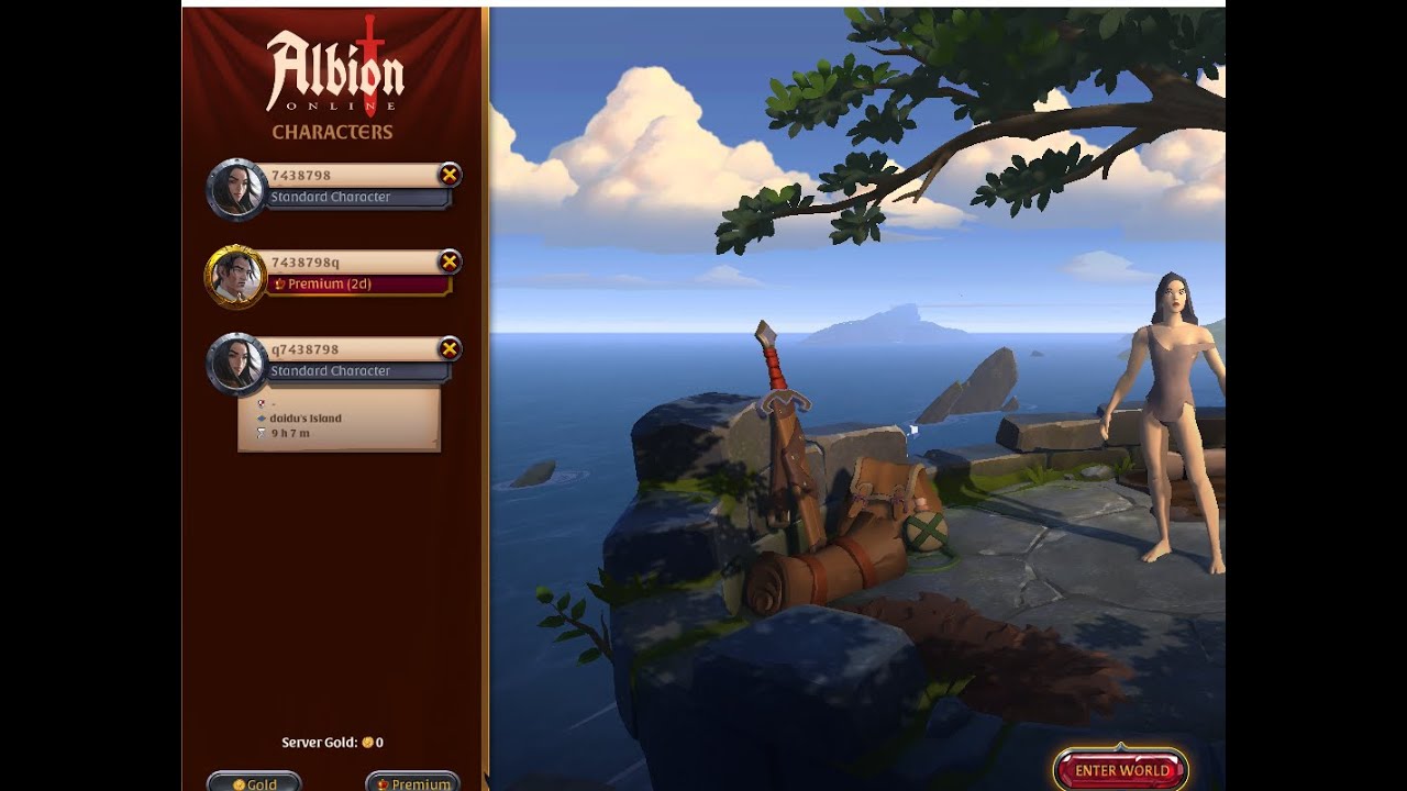 Startup Albion Online and brecllen