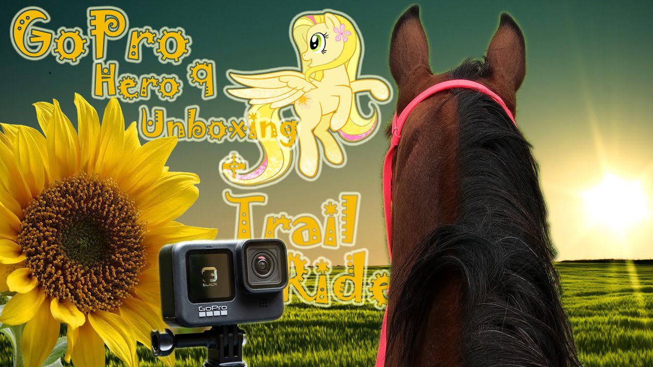 GoPro Hero 9 Black Unboxing - Trail Ride With Me | Little Ms. Equestrian