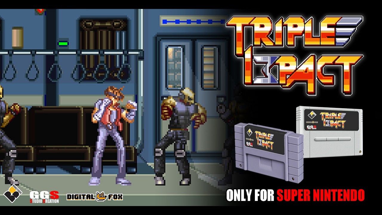 Triple Impact for Super Nintendo. First Trailer !