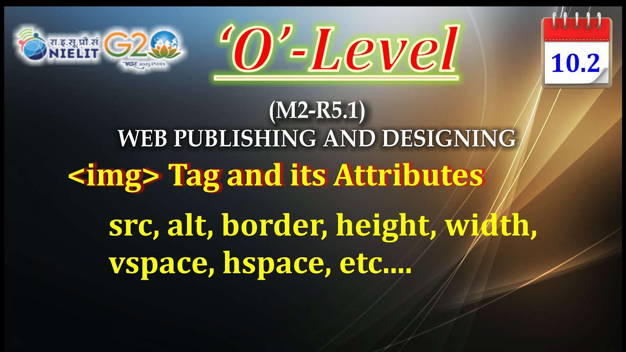 Lecture-10.2 Img tag in html | img tag all Attributes | img src, hspace, vspace, alt, border, etc...