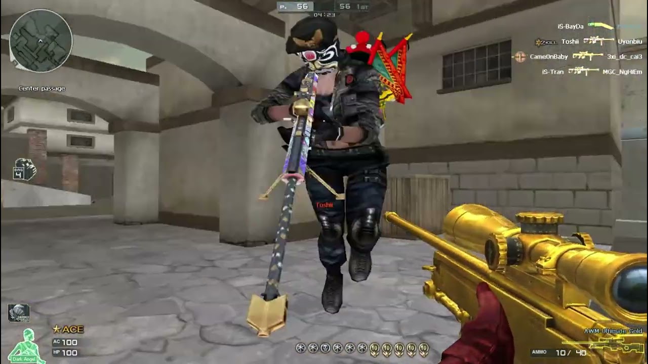 ( CF4VN 1.0 ) Trở lại tuổi thơ với khẩu AWM-Ultimate Gold Nói không với VIP