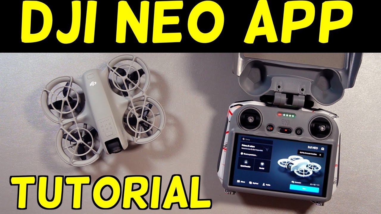 DJI NEO TUTORIAL COMPLETO della DJI FLY APP e consigli sulle impostazioni