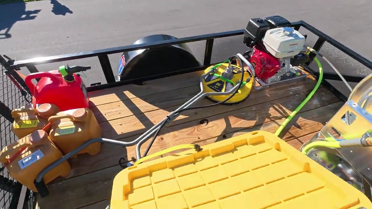 Full Driveway Pressure Wash | Start to Finish