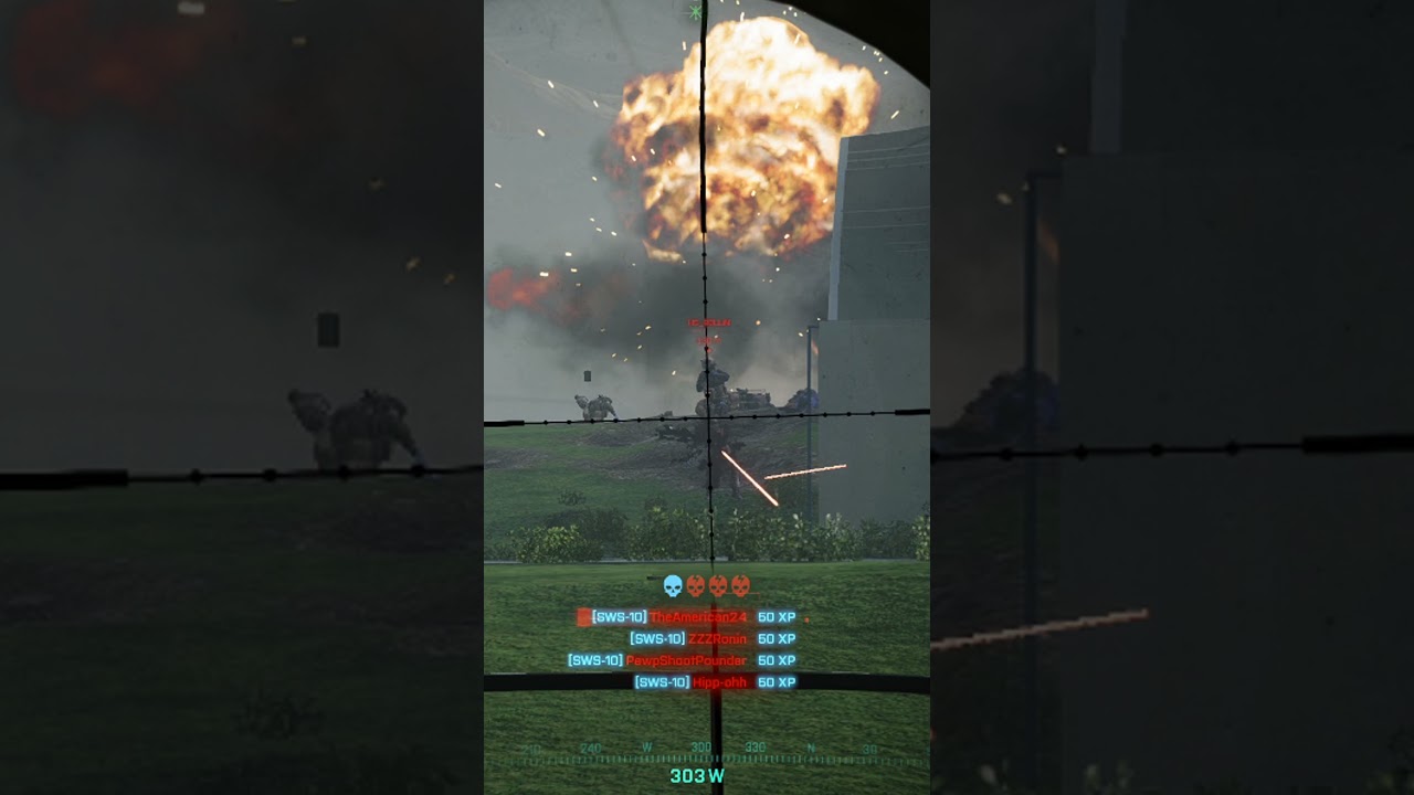 1 Shot 3 Kills 🤯🤯 #shorts #battlefield2042 #battlefield