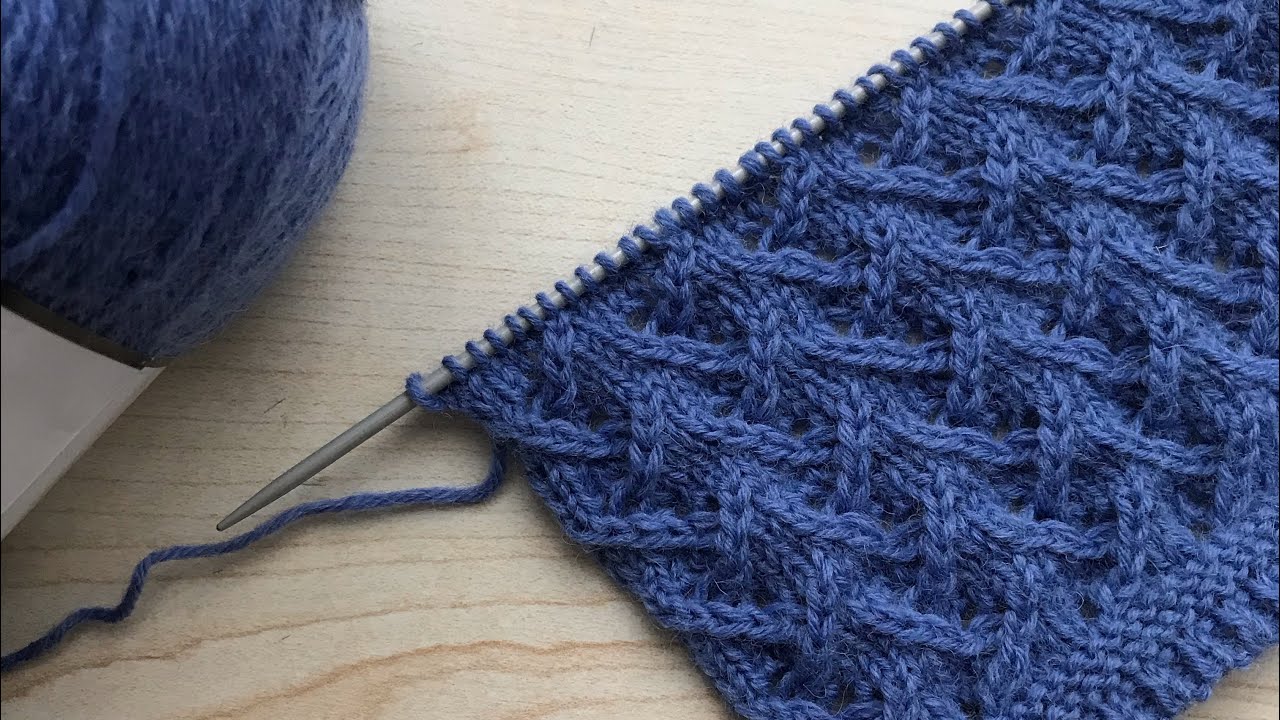 ajurlu zigzaglar örgü modeli yapılışı / zig zag örgü modeli / yelek örnekleri