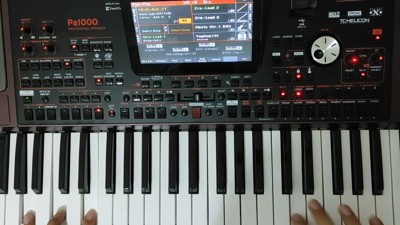KORG PA 1000 ÇİFTETELLİ