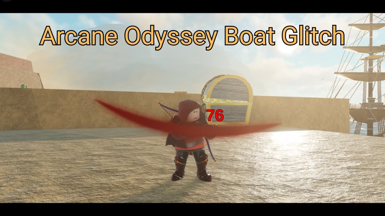 Weird boat glitch in Arcane Odyssey