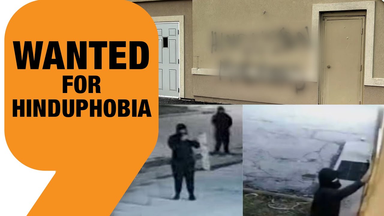 Wanted for Hinduphobia: Another Hindu Temple Vandalised in Canada | News9