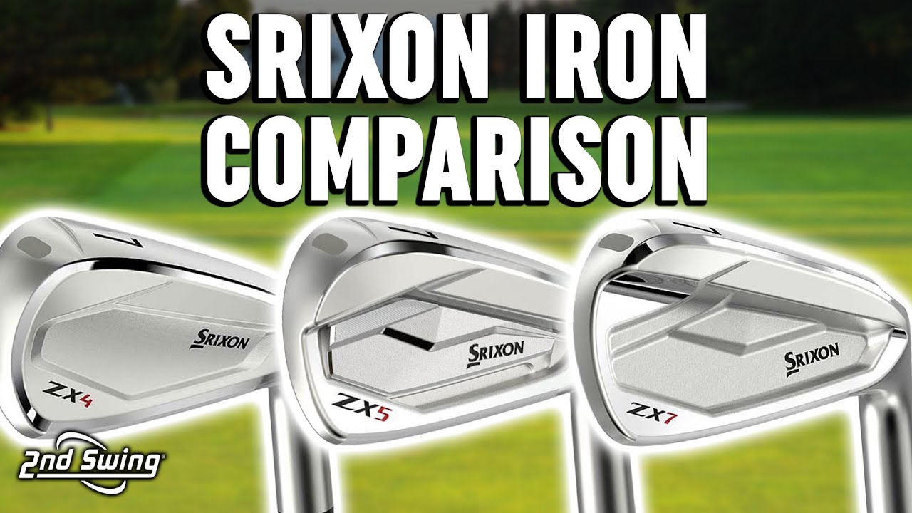 Сравнение клюшек Srixon Golf Irons | ZX4, ZX5, ZX7