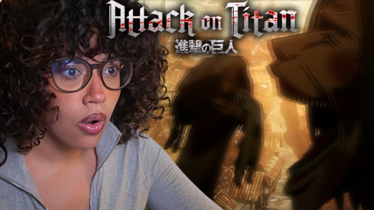 WATCHING ATTACK ON TITAN FOR THE FIRST TIME, why do they look like that lol | (S1, EPS 1-3 REACTION)