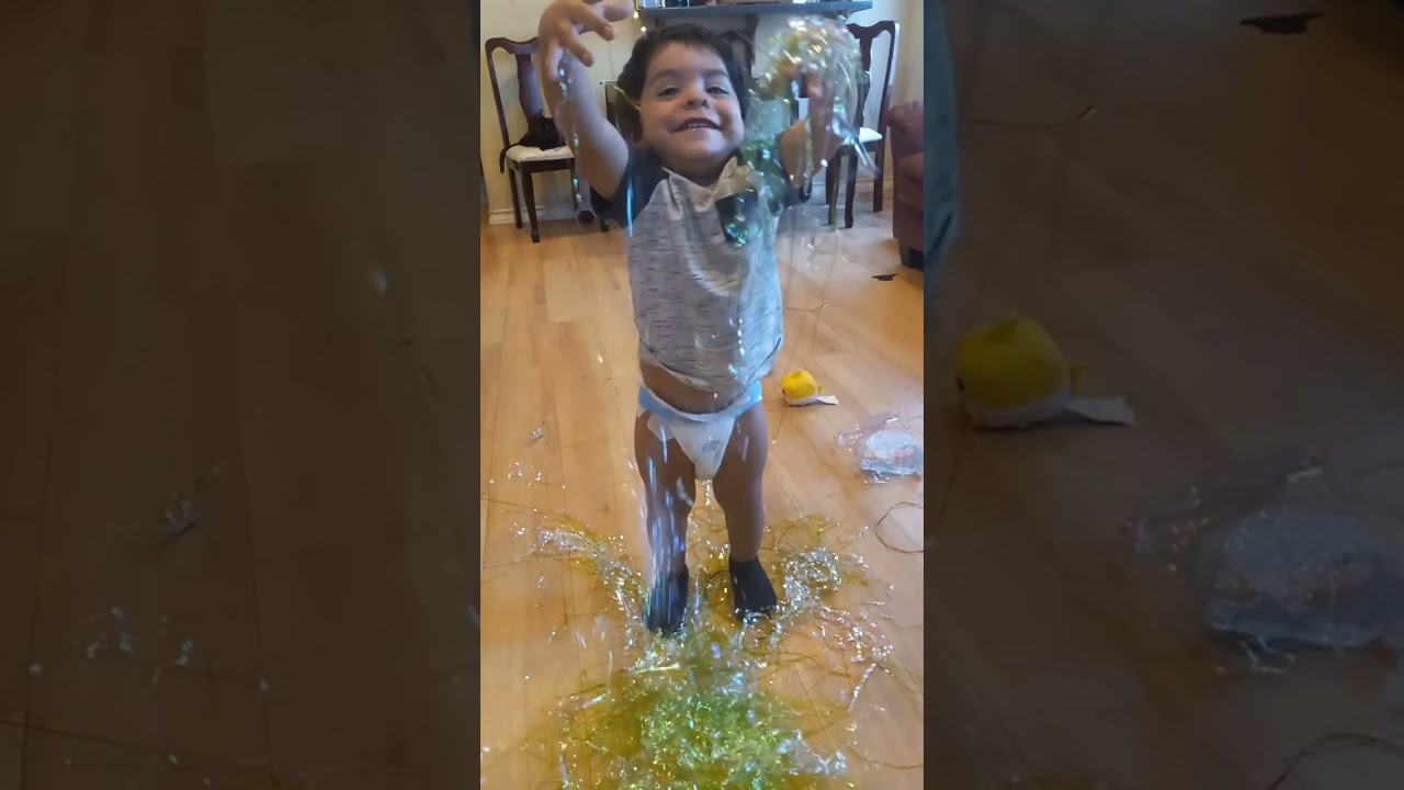 Video 2: of #abelito and his Easter grass