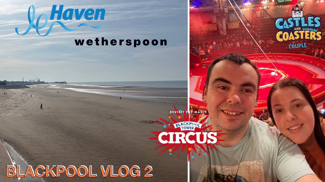Blackpool Vlog 2 | 2025 | Pleasure Beach | Arcades | Circus | Rides | I PAID FOR A SALAD! |