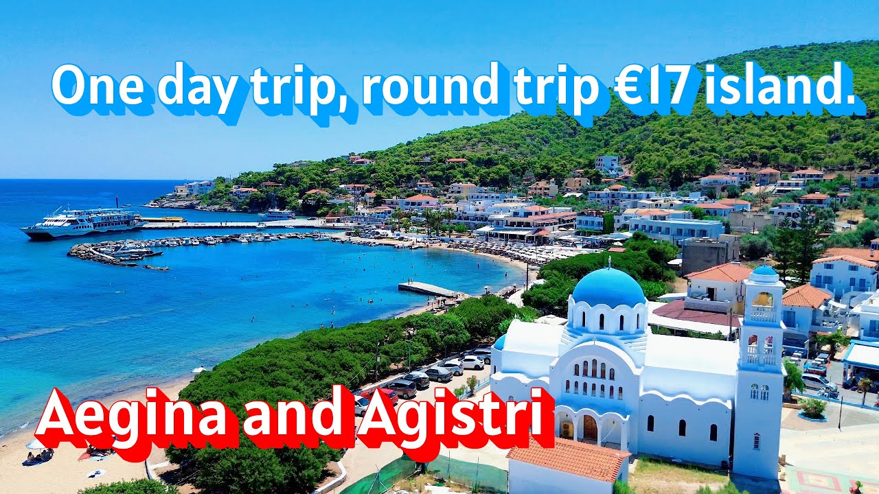 Agistri paradise island, Greece | Exotic beaches | Top places | Greek islands travel guide 2025 #4k