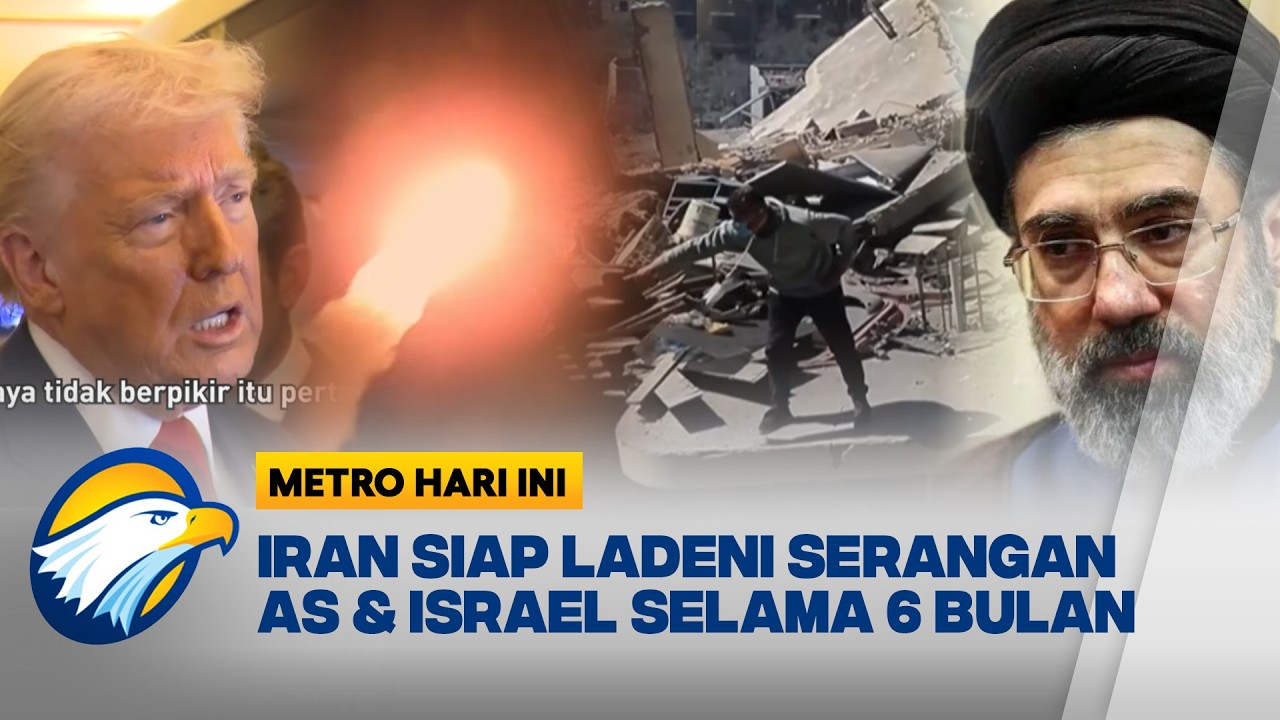 MENOLAK TUNDUK, IRAN TERUS MENYERANG ISRAEL & AS | Metro Hari ini