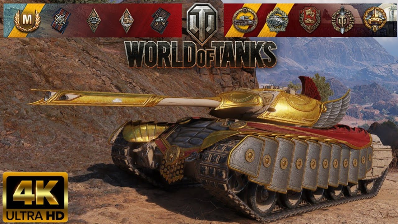 Марс - El Halluf map - 8 kills - 5,8k damage Kolobanov World of Tanks replay 4K