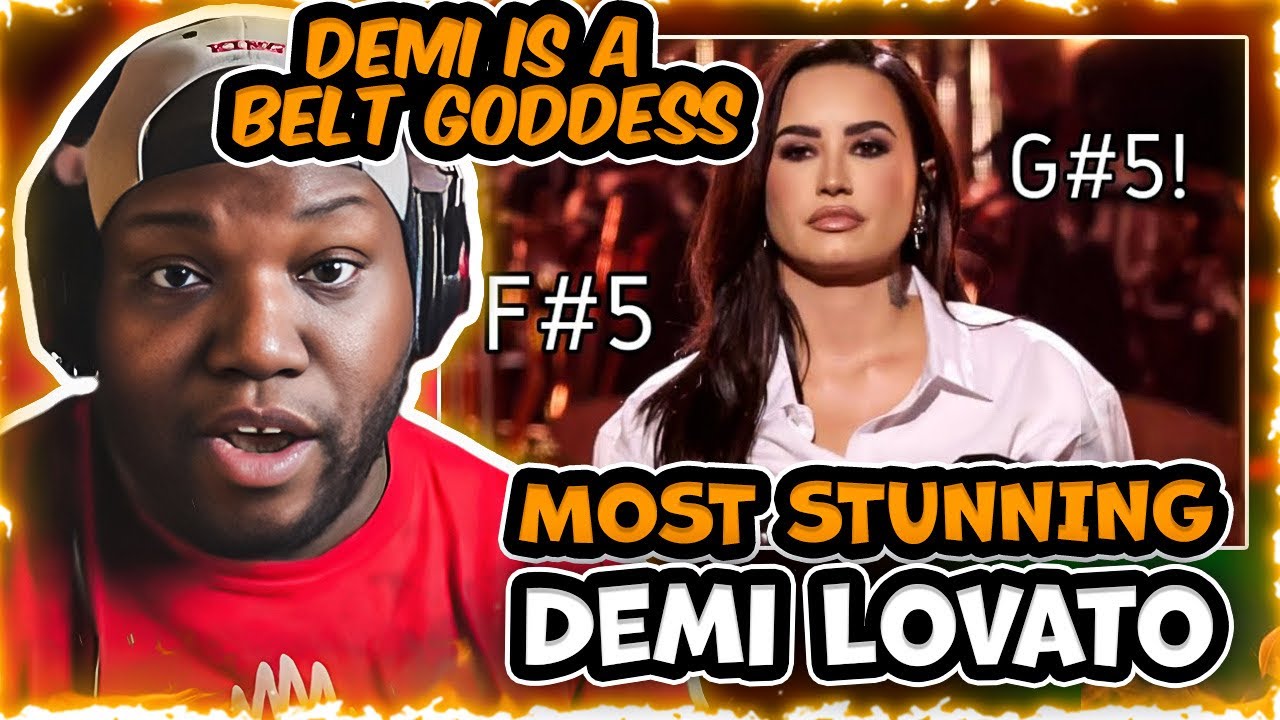 Demi Lovato - MOST STUNNING mid and high belts, and head voice! 2024 | Reaction
