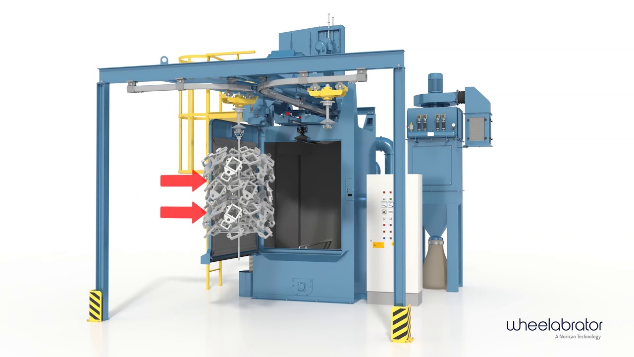 Wheelabrator HB Hanger Type Blast Machine - EN